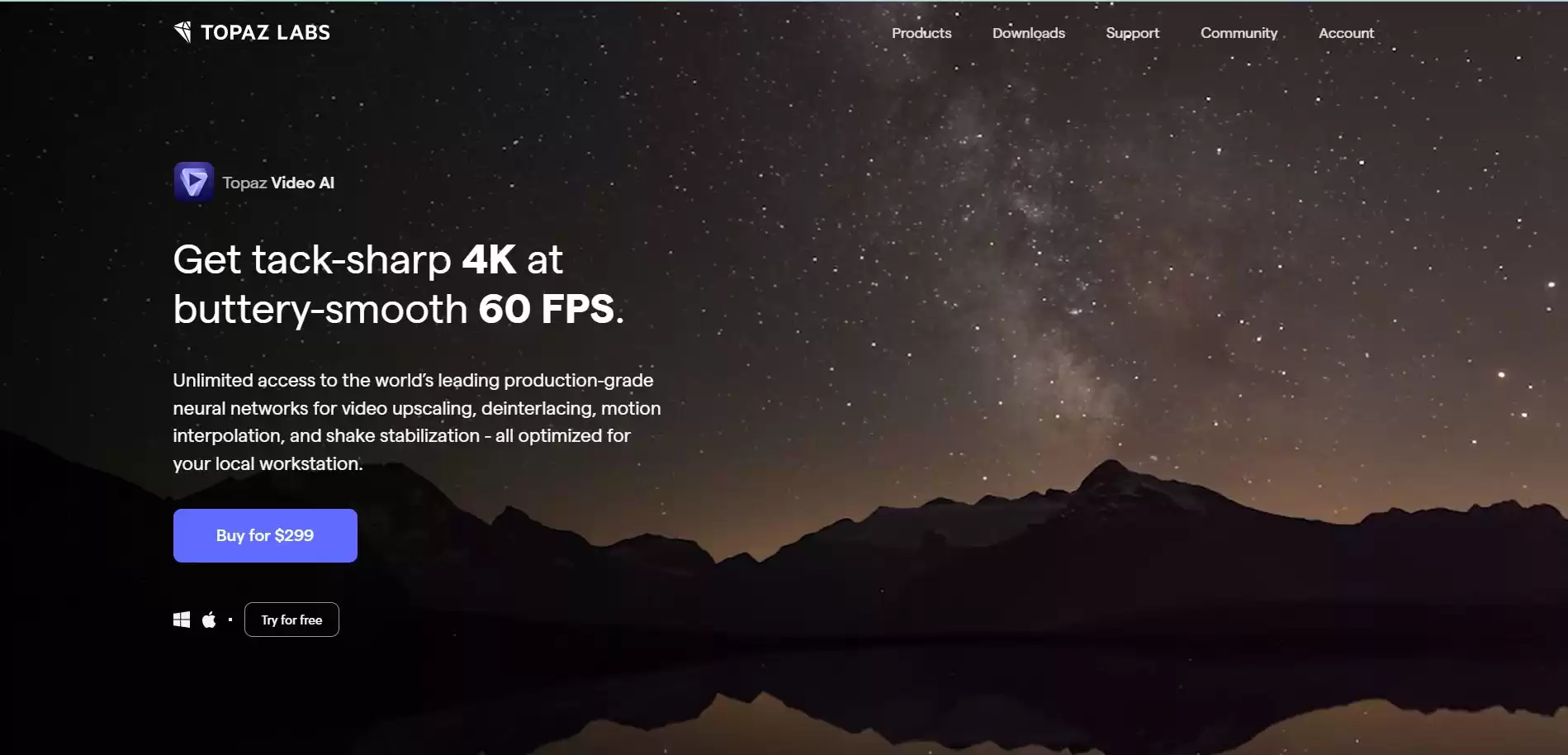 Topaz Video AI - Best AI Tool Core Feature and Review on Too
